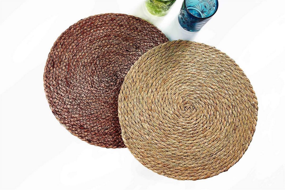 PLATZMATTEN Sorella hellbraun ø 35 cm - Hellbraun, Naturmaterialien (35cm) - Ritzenhoff Breker
