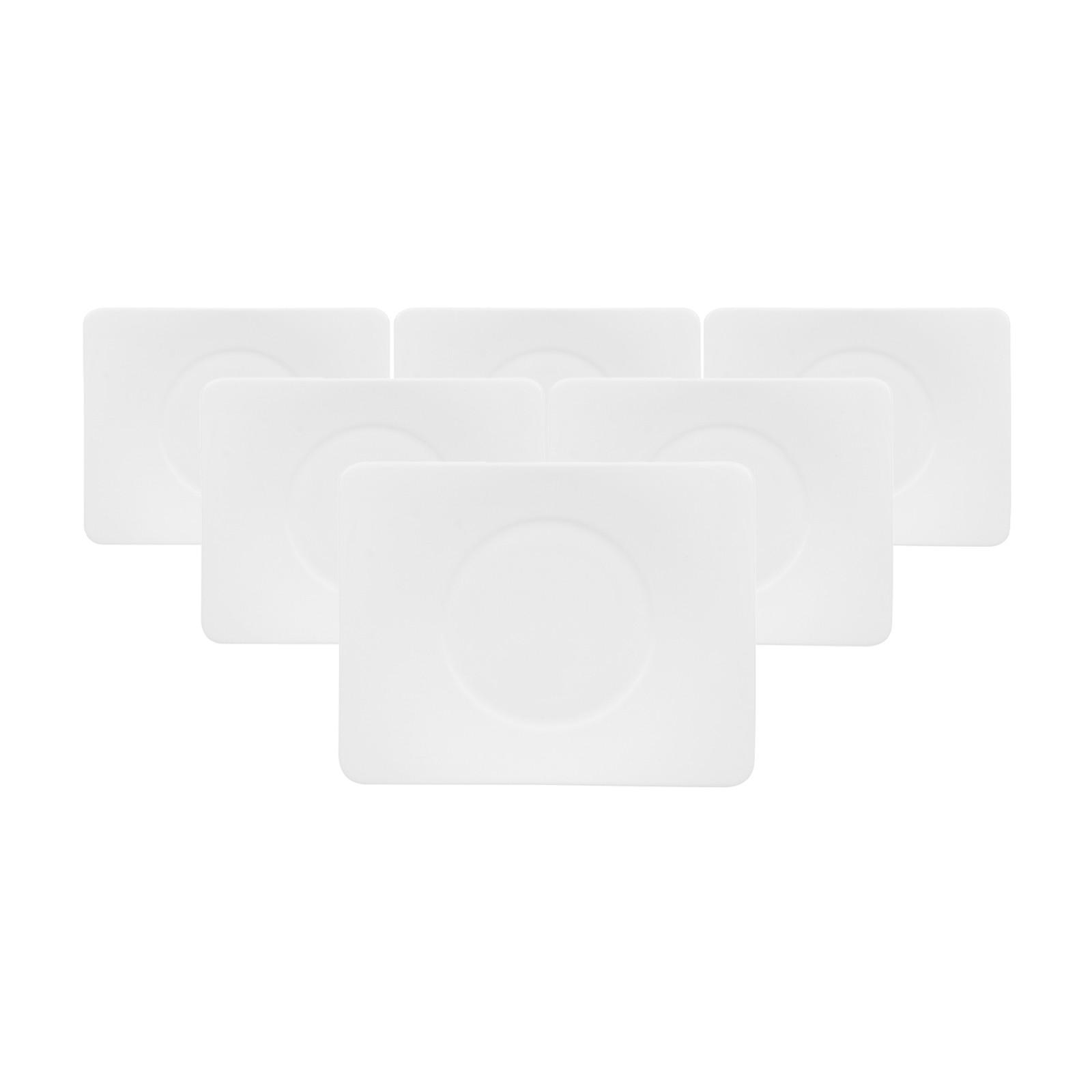 TEEUNTERTASSEN Modern Grace weiß 17 x 14 cm 6er Set - Weiß, Keramik (1cm) - Villeroy & Boch