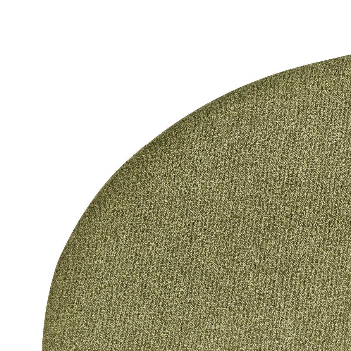 BETT mit Stauraum 180x200 cm Grün Vaucluse - Olivgrün, Textil (180/200cm) - Beliani