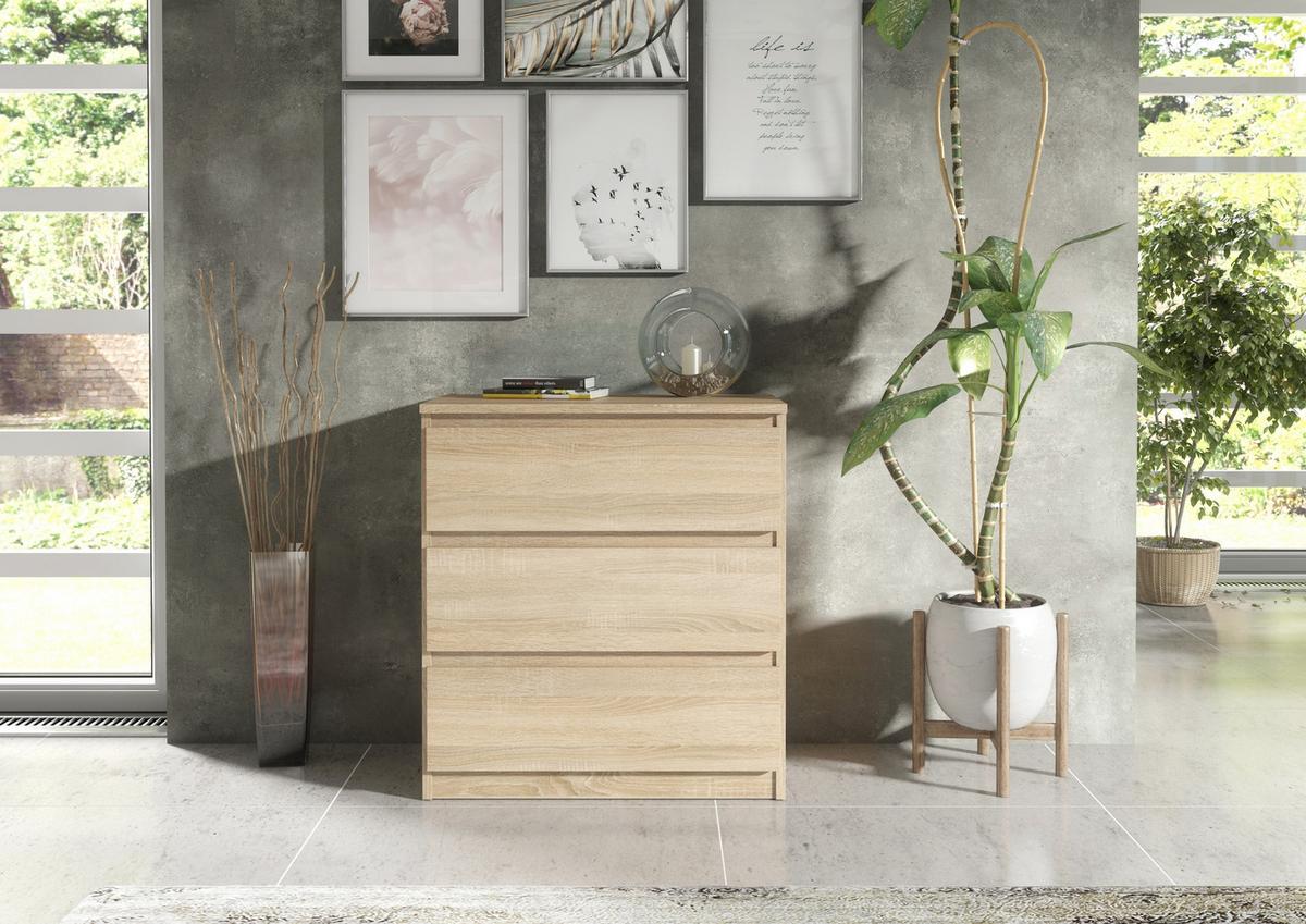 KOMMODE Sonoma 70/79/39 - Sonoma Eiche, Holzwerkstoff (70/79/39cm) - RAUMHIRSCH FURNITURE