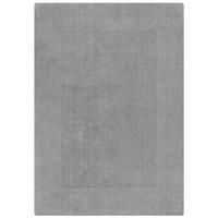 WOLLTEPPICH MOLE, einfarbig, Grau meliert, 200 x 290 cm - Grau, Textil (290/200cm) - KADIMA DESIGN