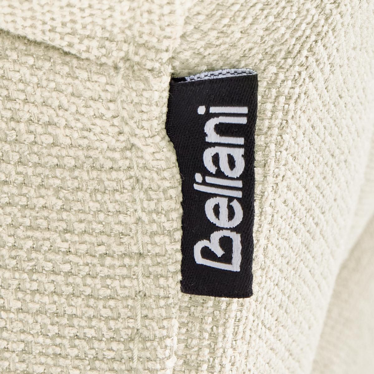 SESSEL Hellbeige Kiberg - Beige/Braun, Textil (103/83/98cm) - Beliani