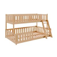 ETAGENBETT 120/200 Léane Holz - Braun, Holz (120/200cm) - Petits-meubles