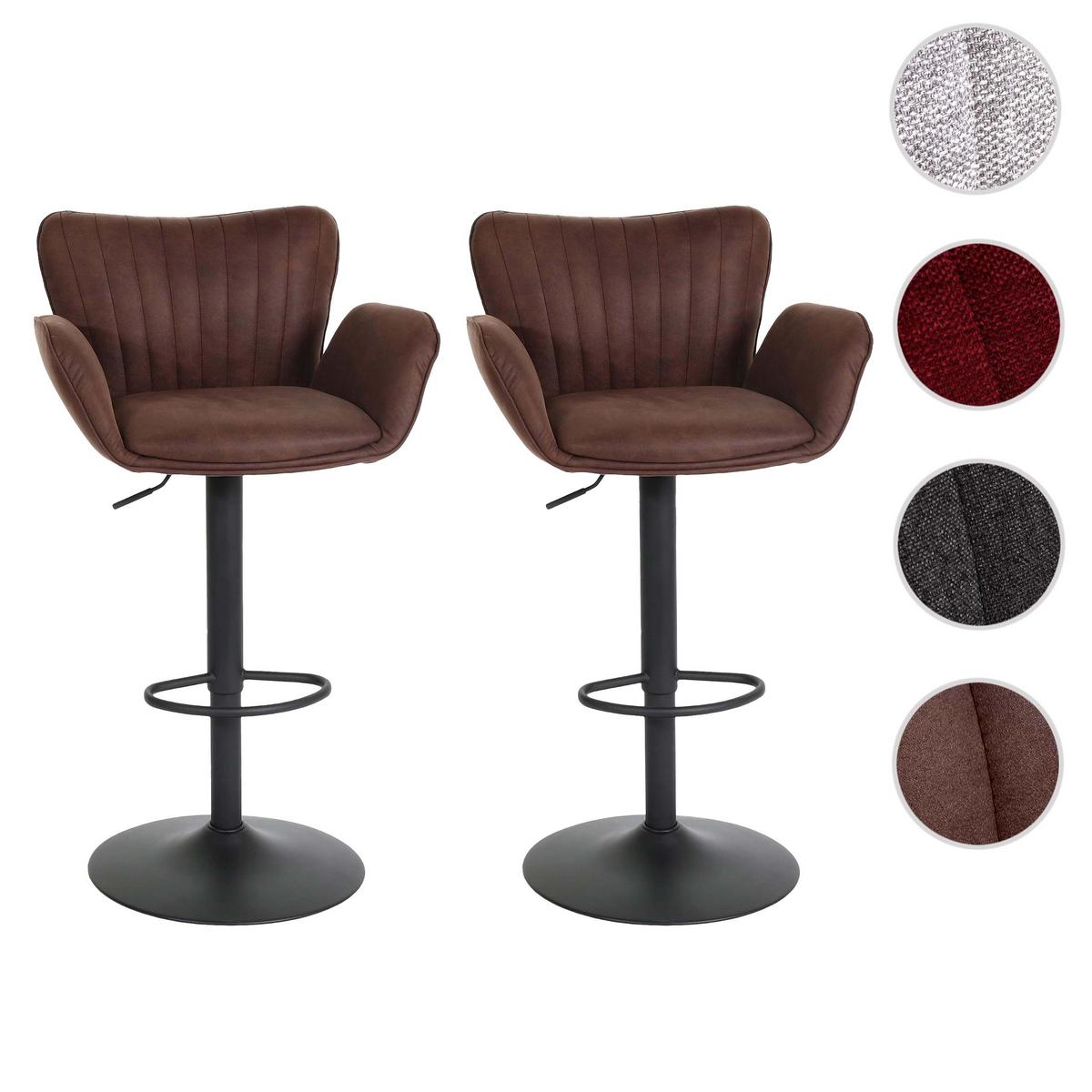 BARHOCKER Dunkelbraun - Dunkelbraun, Textil (50/110/45cm) - MCW