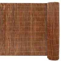 BALKON-SICHTSCHUTZ Weide, 90/500 cm, braun - Braun, Naturmaterialen (0.9/90cm) - urfence