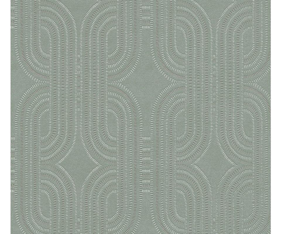 VLIESTAPETE Grau 53/1005 cm - Grau, Textil (53/1cm) - KUNSTLOFT