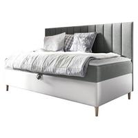 BOXBETT Maja Junior 2 - H3 - Weiß/Grau, Holz (100/200cm) - MIRJAN24
