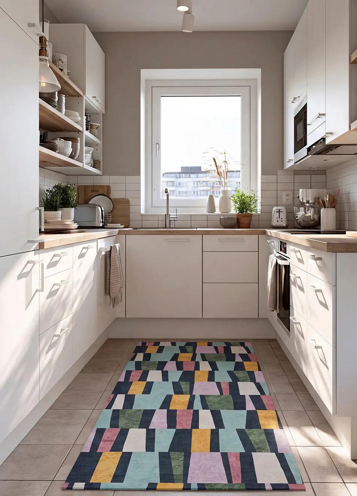 KÜCHENTEPPICH Mehrfarbig Ricci 52/200 cm - Multicolor, Textil (52/200cm) - Atticgo