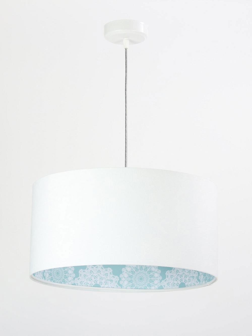 HÄNGELEUCHTE Blau 40/20 cm - Blau/Weiß, Kunststoff (40/0.6/20cm) - ONZENO
