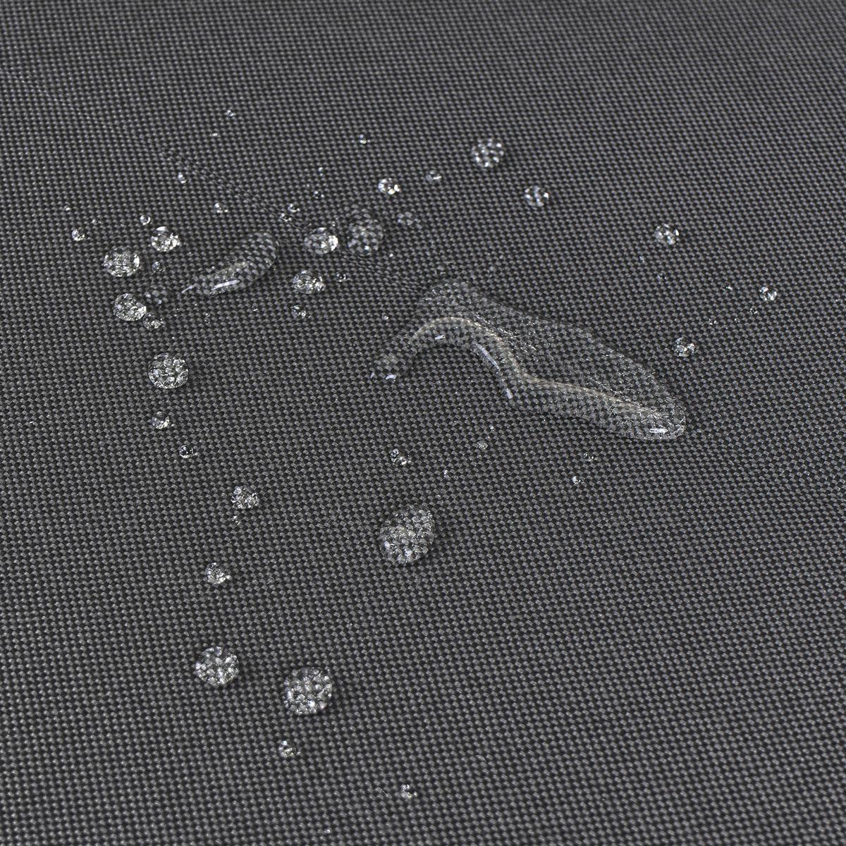SONNENLIEGE Graphitgrau Lariano - Graphitfarben, Textil (205/33/72cm)