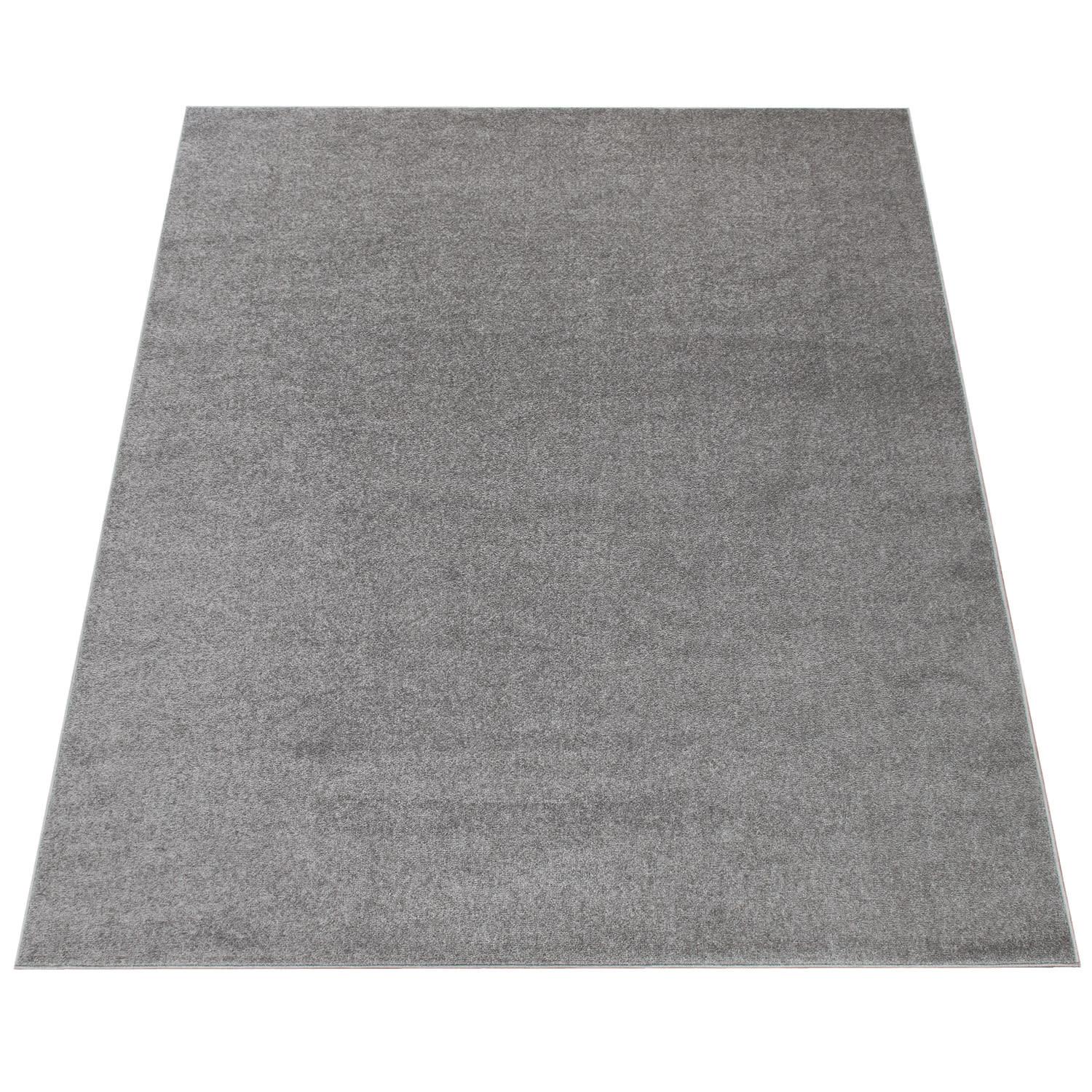 KURZFLORTEPPICH Waschbar, einfarbig, Anthrazit, 160 x 220 cm - Anthrazit, Textil (220/160cm) - KADIMA DESIGN