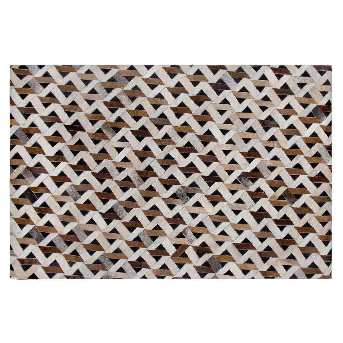KURZFLOR-TEPPICH Tuglu 200/140 cm - Braun, Fell (140/200cm) - Beliani