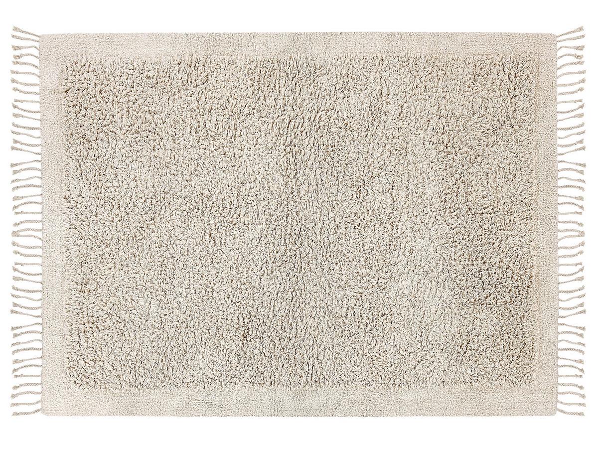 SHAGGY-TEPPICH Bitlis 200/140 cm - Beige, Textil (140/200cm) - Beliani