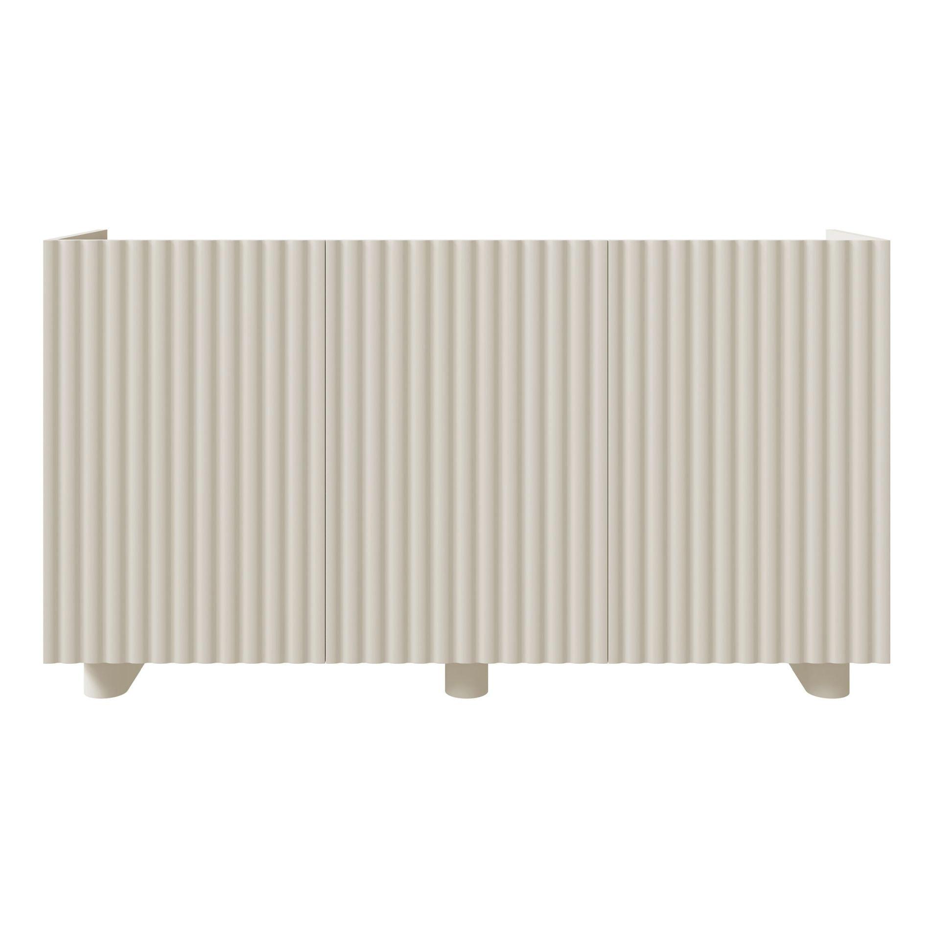 SIDEBOARD 3-türig Fiorra Greige 144 cm - Kaschmir, Holzwerkstoff (144/84/38.8cm) - Selsey