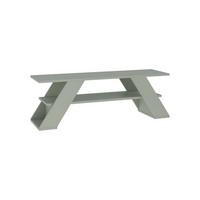 TV-MÖBEL 3 Regale L120 cm - Farfalla - Grün, Holzwerkstoff (33.5/40/12.2cm) - Calicosy
