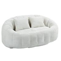 BEAN BAG SOFA – Komfortabler Lazy Lounger mit hochdichtem Memory - Beige, Textil (150/63/95cm) - Urban Meuble