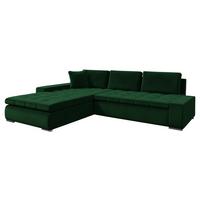 ECKSOFA Orkan - Waldgrün, Holz/Textil (302/213cm) - MIRJAN24