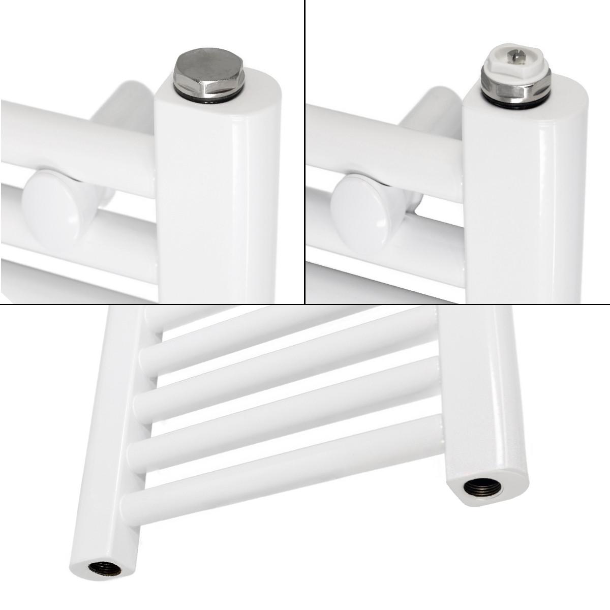 BADHEIZKÖRPER - Weiß, Metall (60/180/5cm) - LuxeBath
