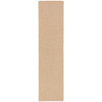 NATUR SISAL-OPTIK TEPPICH TAFF LÄUFER - Nussbaumfarben, Textil (80/400cm) - Snapstyle