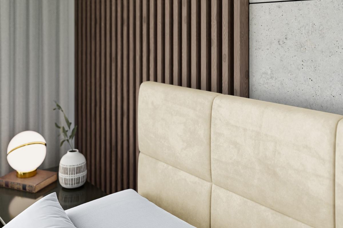 BOXBETT ARDENI-Z - 140x200 cm - H4 - Beige - Beige, Holzwerkstoff (140/200cm) - ALTDECOR