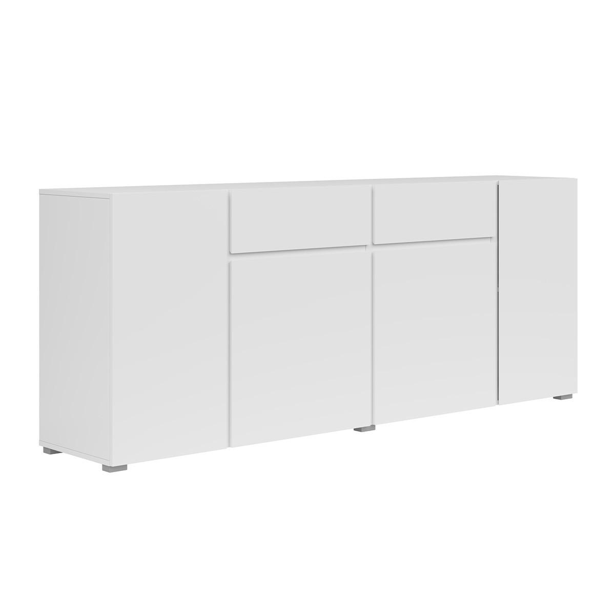SIDEBOARD Maxis Weiß - Weiß, Holzwerkstoff (195/78/40cm) - Petits-meubles