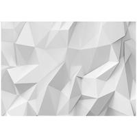 FOTOTAPETE 3D Abstrakt Grau 254x184 cm - Multicolor, Textil (254/184cm) - Wallarena