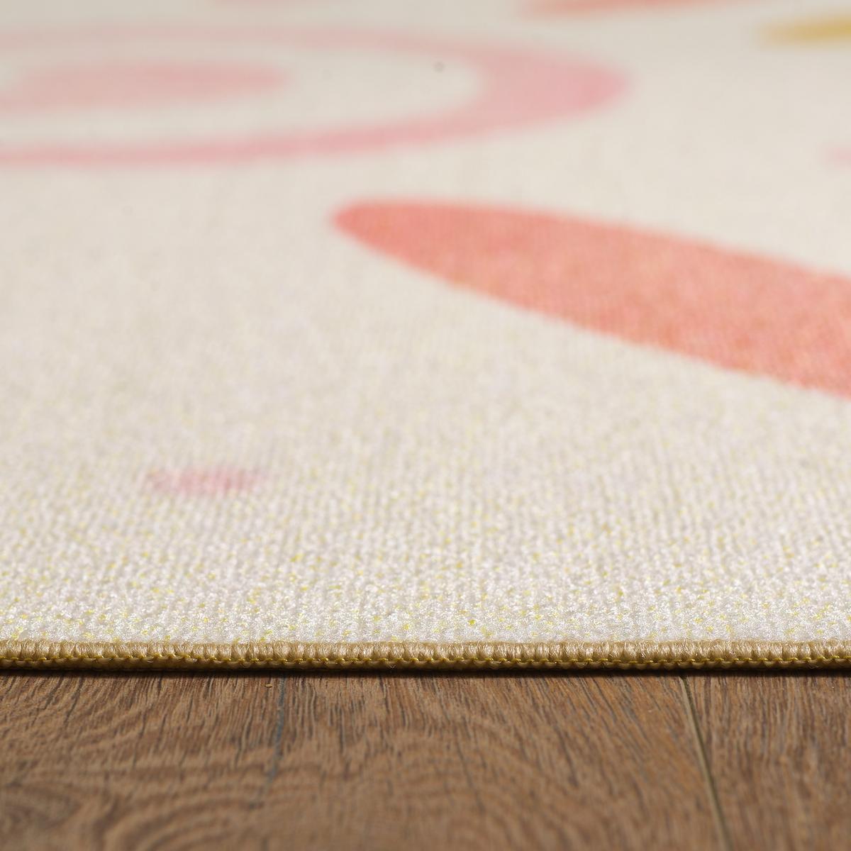 SPIELTEPPICH TRAUN in Creme, floral, 160 x 230 cm - Beige, Textil (230/160cm) - KADIMA DESIGN