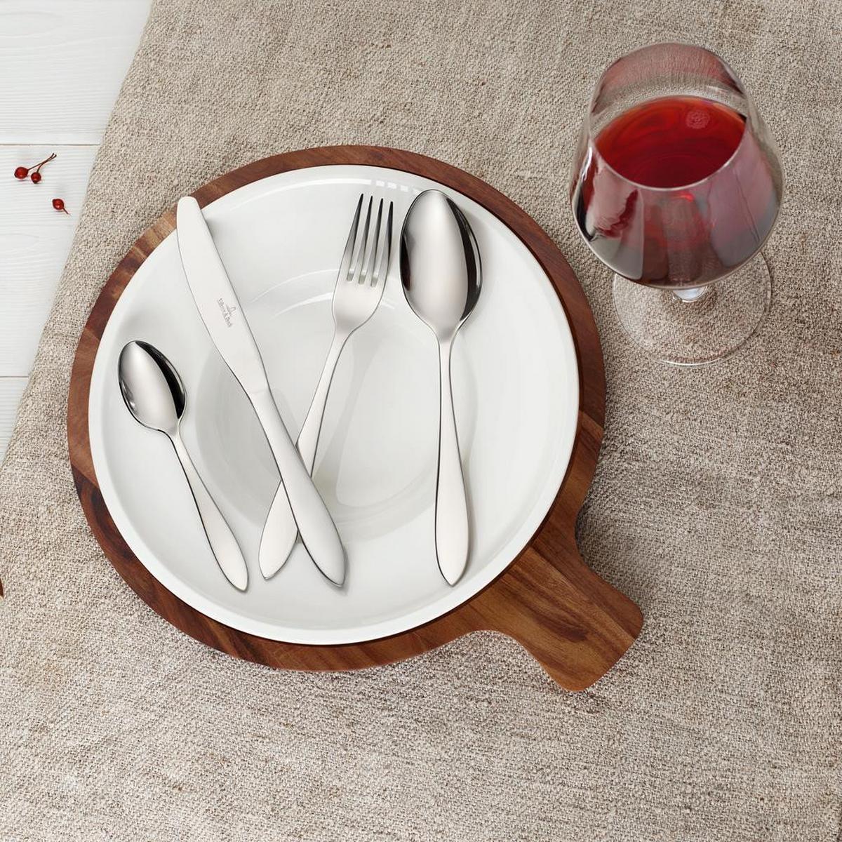 TAFELBESTECK Arthur silber 30-tlg. - Silberfarben, Metall - Villeroy & Boch