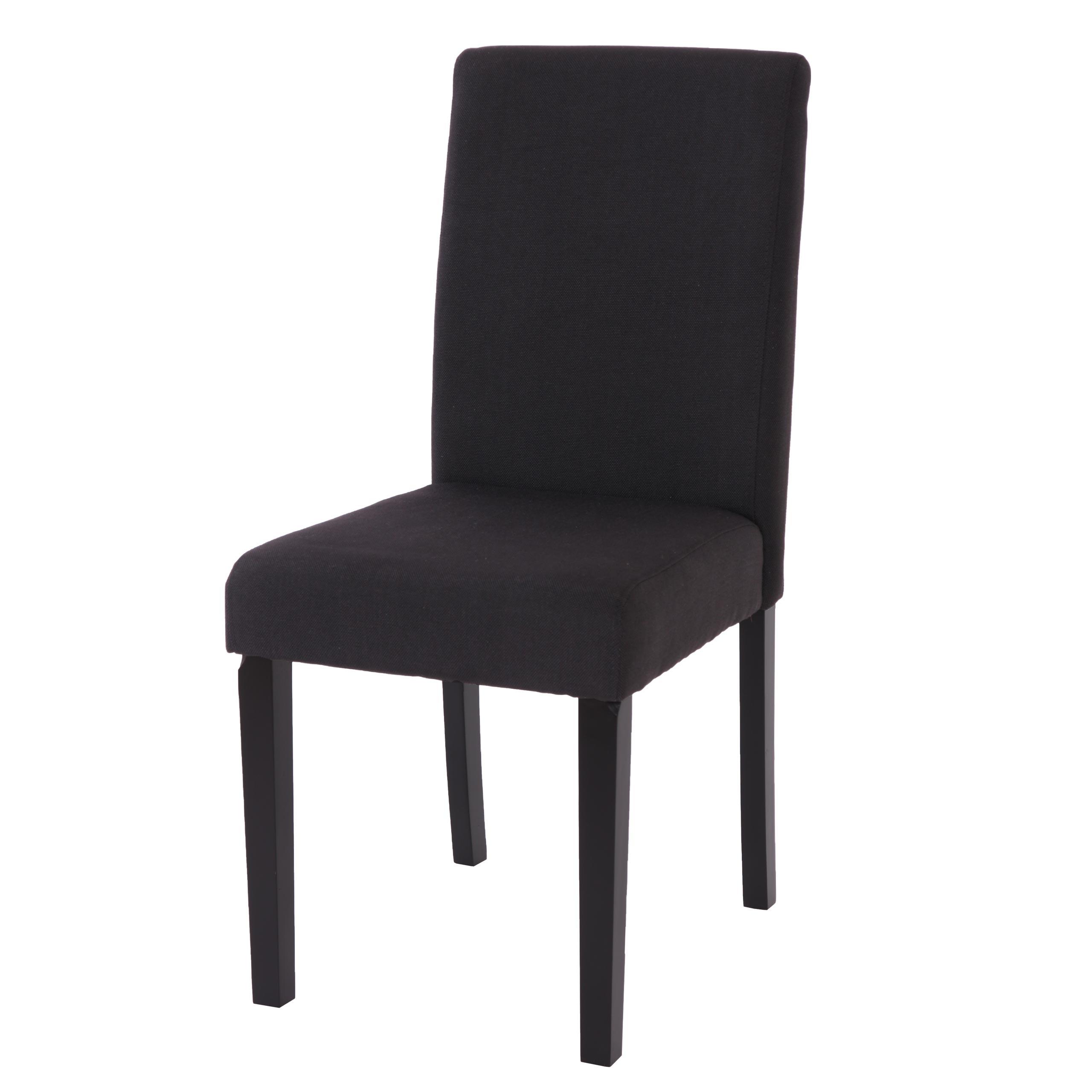 ESSZIMMERSTUHL Schwarz - Schwarz, Textil (43/90/56cm) - MCW