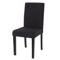 ESSZIMMERSTUHL Schwarz - Schwarz, Textil (43/90/56cm) - MCW