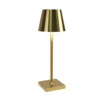 TISCHLAMPE Helligthos 11.9/10.0/35.5 cm - Goldfarben, Metall (35.5/11.9/10cm) - ZMH