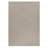 TEPPICH Outdoor IMST in Beige, im Boho-Stil, aus Polypropylen, 80 x 150 cm - Beige, Textil (150/80cm) - KADIMA DESIGN