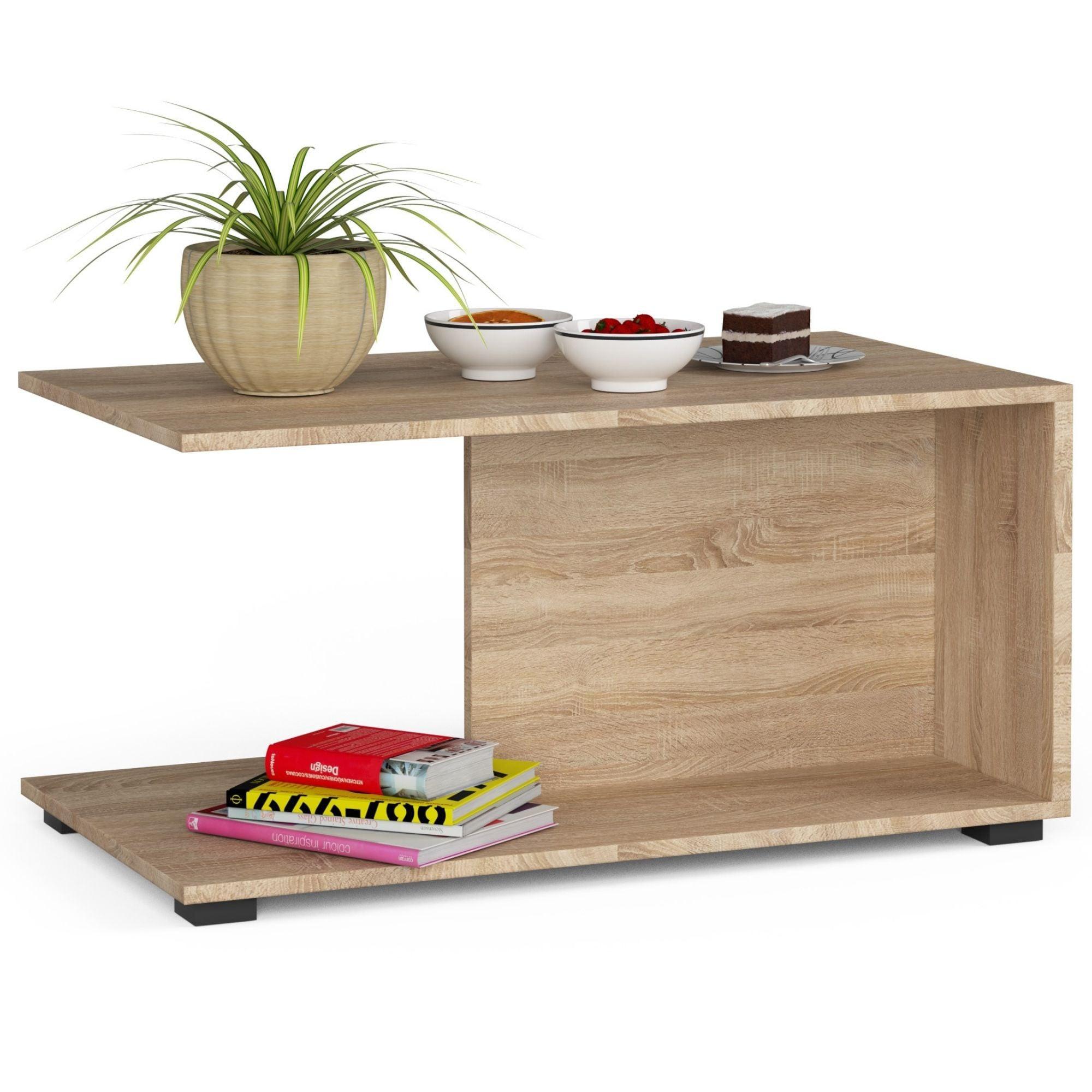 COUCHTISCH Eiche Sonoma 45/90/50 - Sonoma Eiche, Textil (50/90/45cm) - RAUMHIRSCH FURNITURE