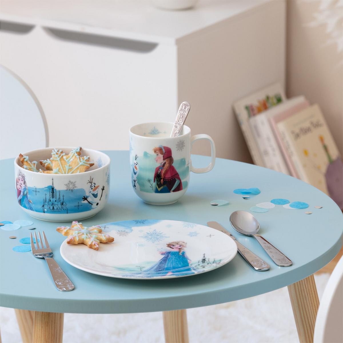 KINDERGESCHIRR-SET Disney Frozen bunt 7-tlg. - Multicolor, Keramik/Metall (13.3/23.2/26.6cm) - Villeroy & Boch