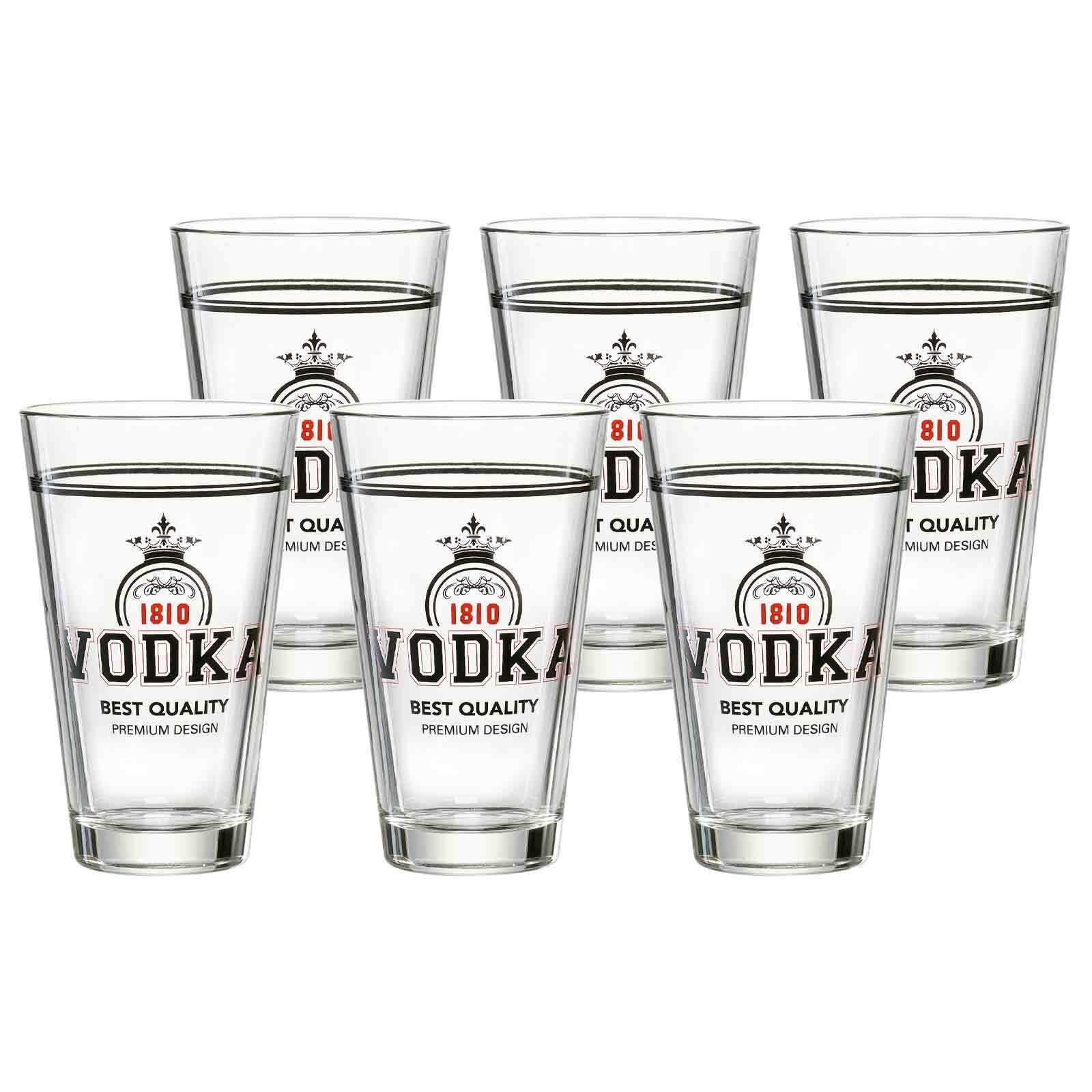 VODKA BECHER SPIRITS transparent 330 ml 6er Set - Transparent, Glas (0.33L) - Ritzenhoff Breker