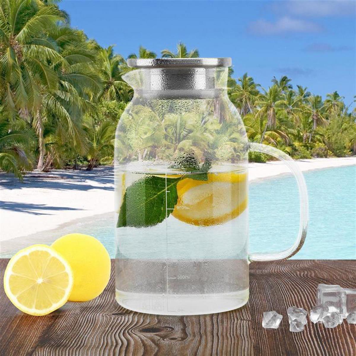 KARAFFE - Transparent, Glas (1.8L) - Intirilife