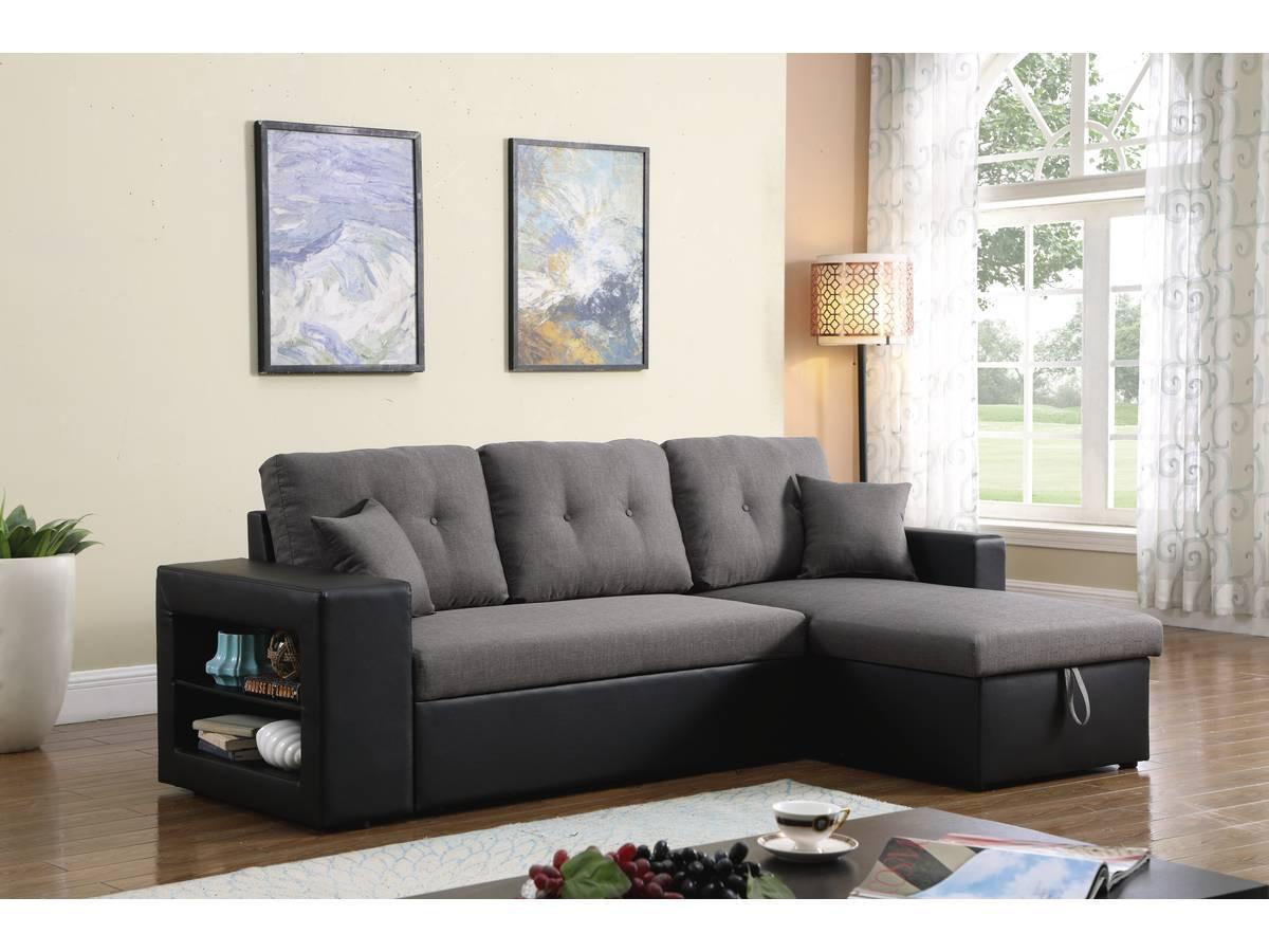 ECKSOFA axel Schwarz/Grau - Grau, Textil (146/233cm) - Habitat Garten