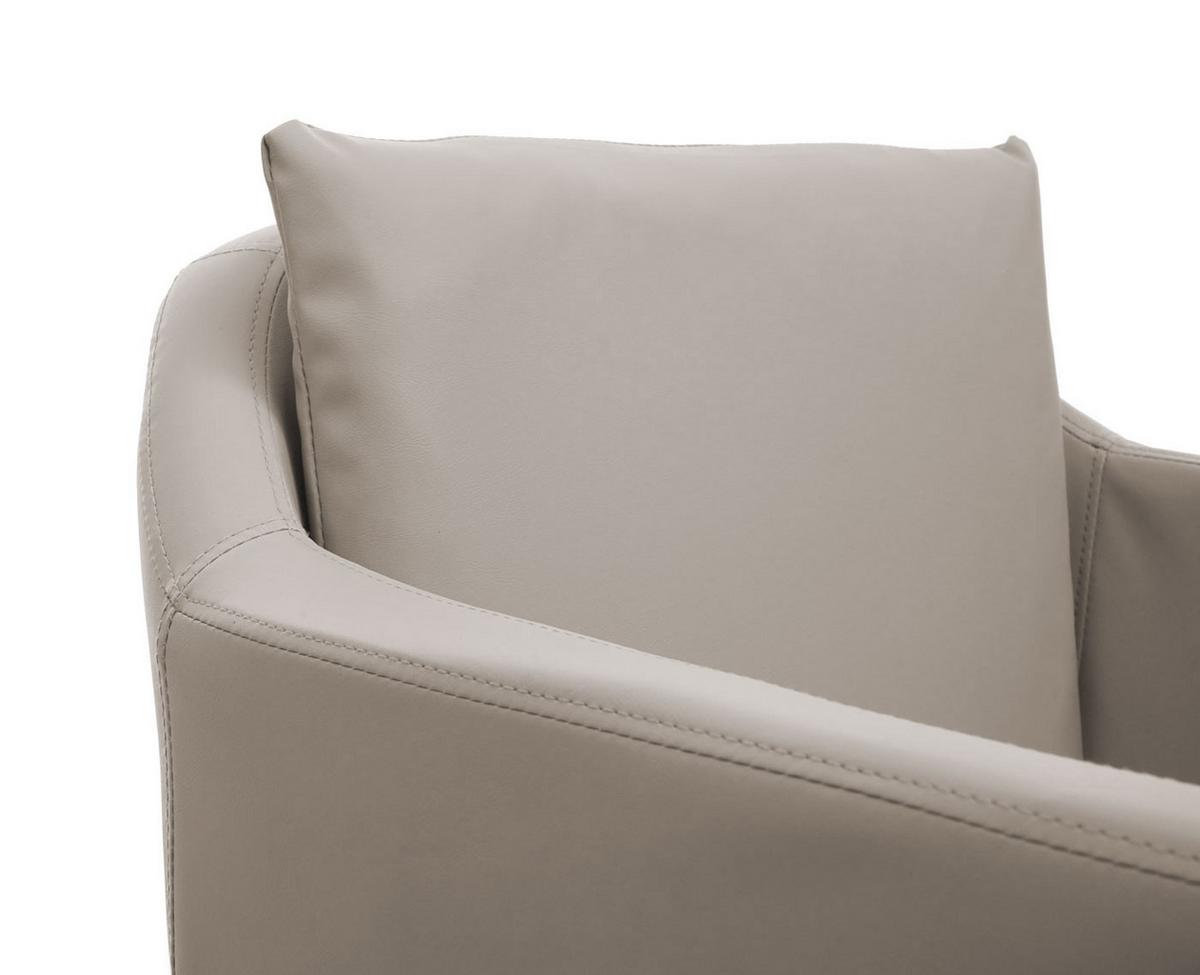 ESSZIMMERSTUHL taupe - Taupe, Textil (60/86/65cm) - MCW