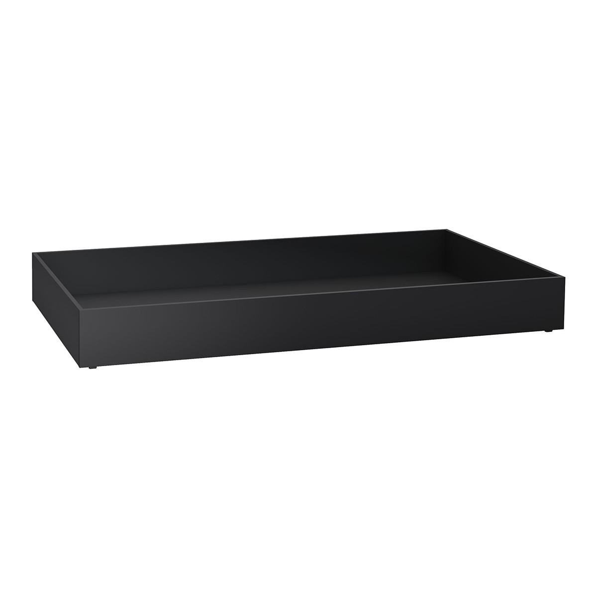 BOXBETT 90/200 Schwarz - Schwarz, Holzwerkstoff (90/200cm) - Petits-meubles