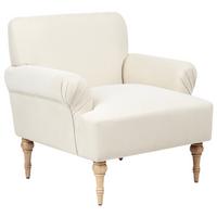 SESSEL Stoff Hellbeige Fredros - Beige, Textil (71/82/75cm) - Beliani