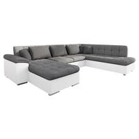 WOHNLANDSCHAFT Niko Bis Lux, Seite: Links - Multicolor, Holz/Textil (348/76/205cm) - MIRJAN24
