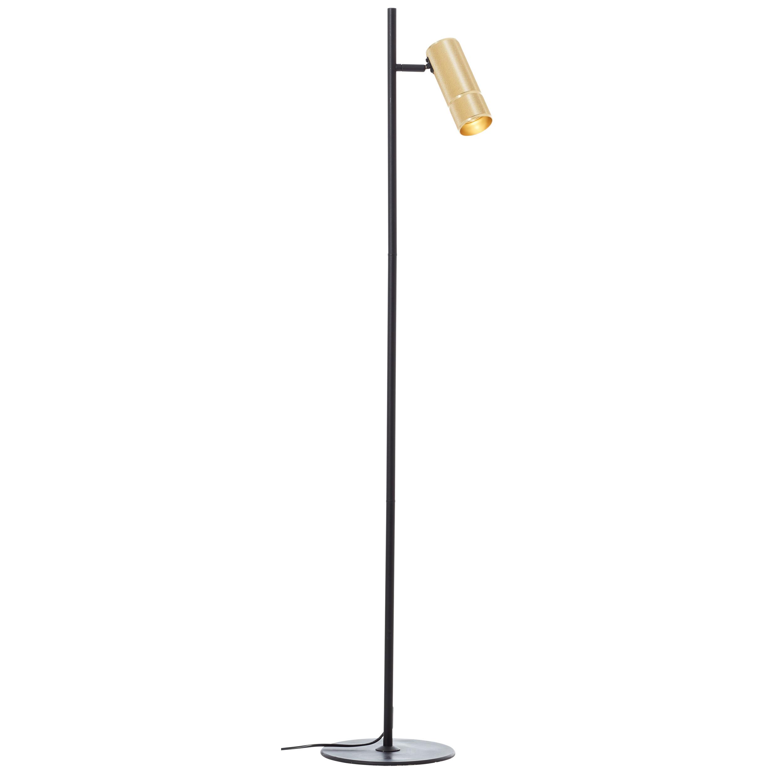 STEHLEUCHTE Marty G80054/86 - Schwarz, Metall (24/22/130cm) - Brilliant
