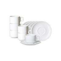 ESPRESSOTASSE Bianco weiß 85 ml 6er Set - Weiß, Keramik (11/6/11cm) - Ritzenhoff Breker
