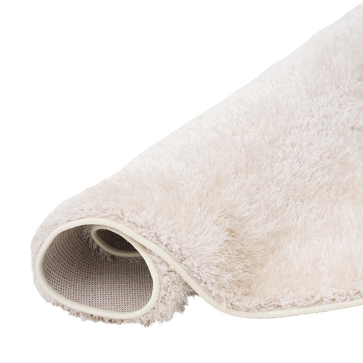 HOCHFLOR SHAGGY TEPPICH FEELING MIX RUND - Beige, Textil (200/200cm) - Snapstyle