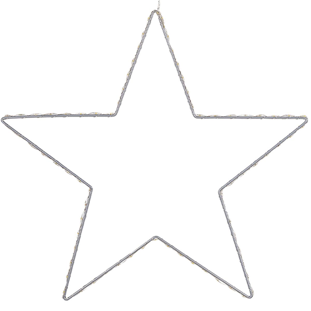 WANDDEKORATION Metall silber Kunnari - Silberfarben, Metall (50/50/1cm) - Beliani