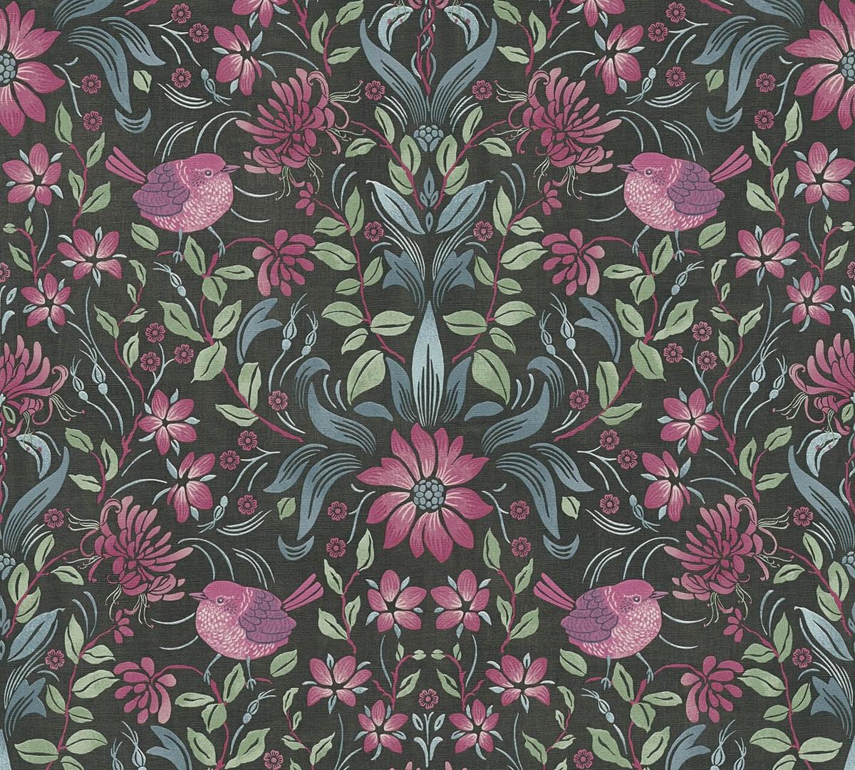 VLIESTAPETE Schwarz 53/1005 cm - Schwarz, Kunststoff/Textil (53/1cm) - KUNSTLOFT