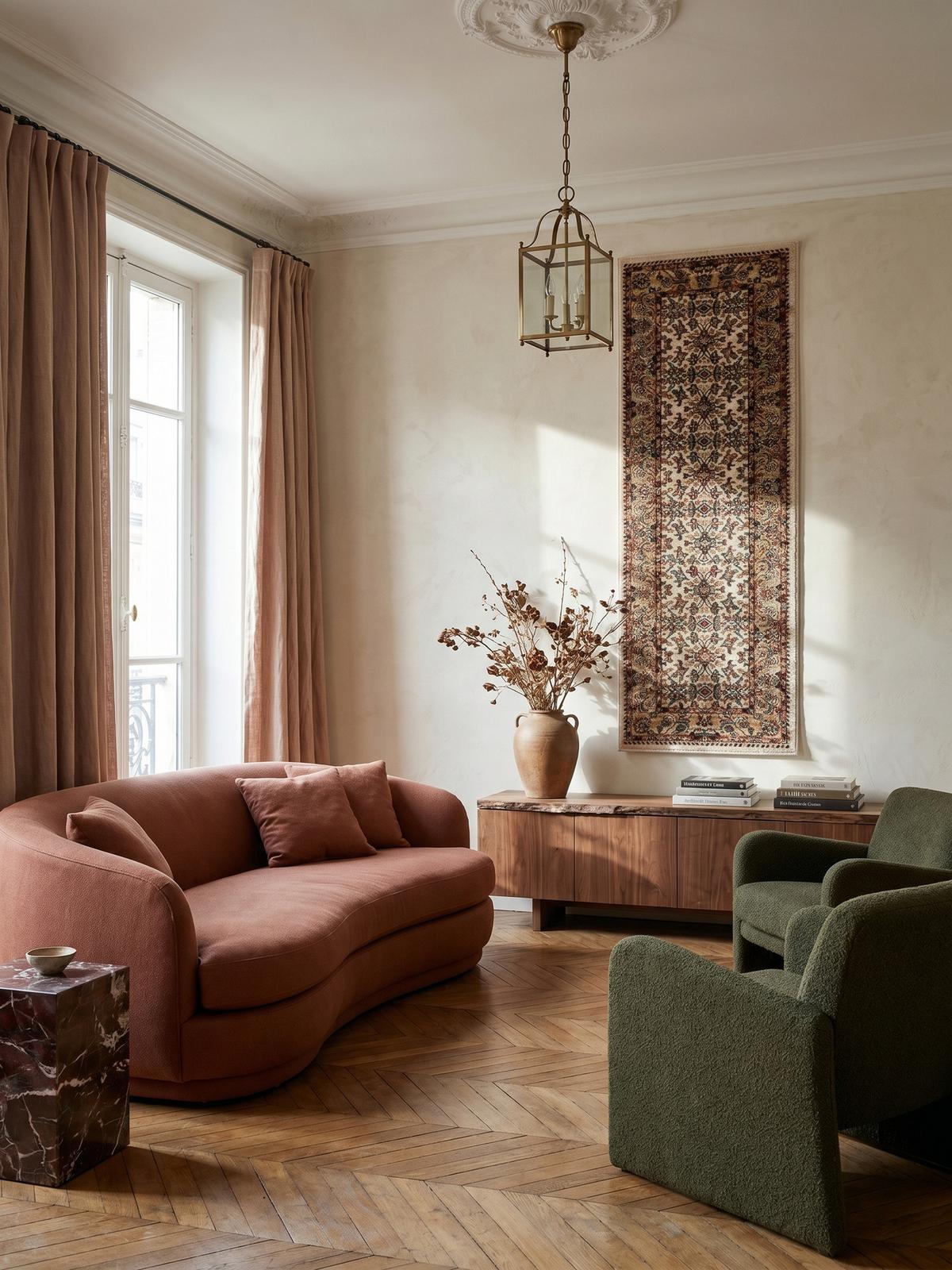 TEPPICH Hochflor GLAZERT in Natur, im Berber-Stil, aus Polypropylen, 60 x 230 cm - Multicolor, Textil (230/60cm) - KADIMA DESIGN