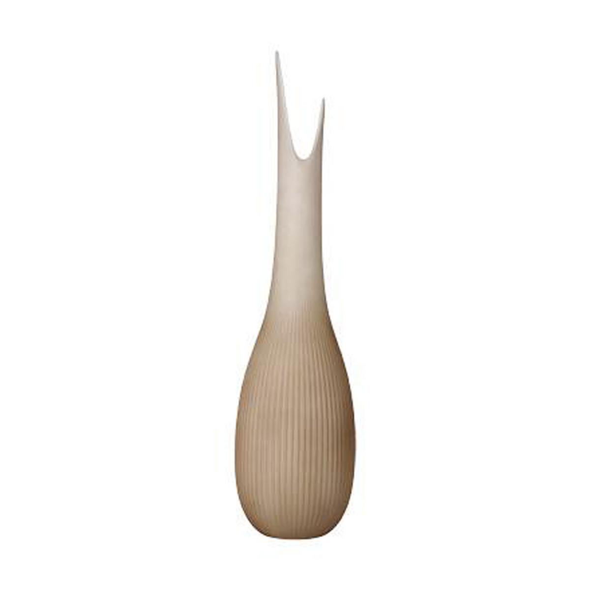 VASE Studio 8 Raindrop beige 41 cm - Beige, Keramik (41cm) - Goebel