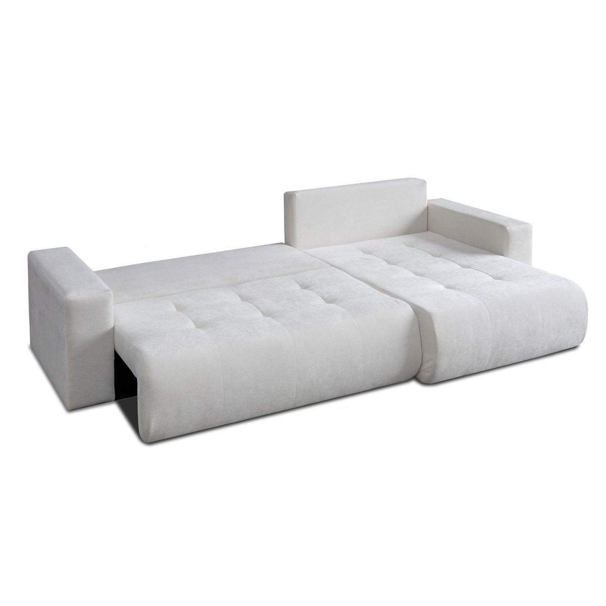ECKSOFA CLOUD II XL mit Schlaffunktion Vibe 03 - Beige, Textil (280/152cm) - Lookway
