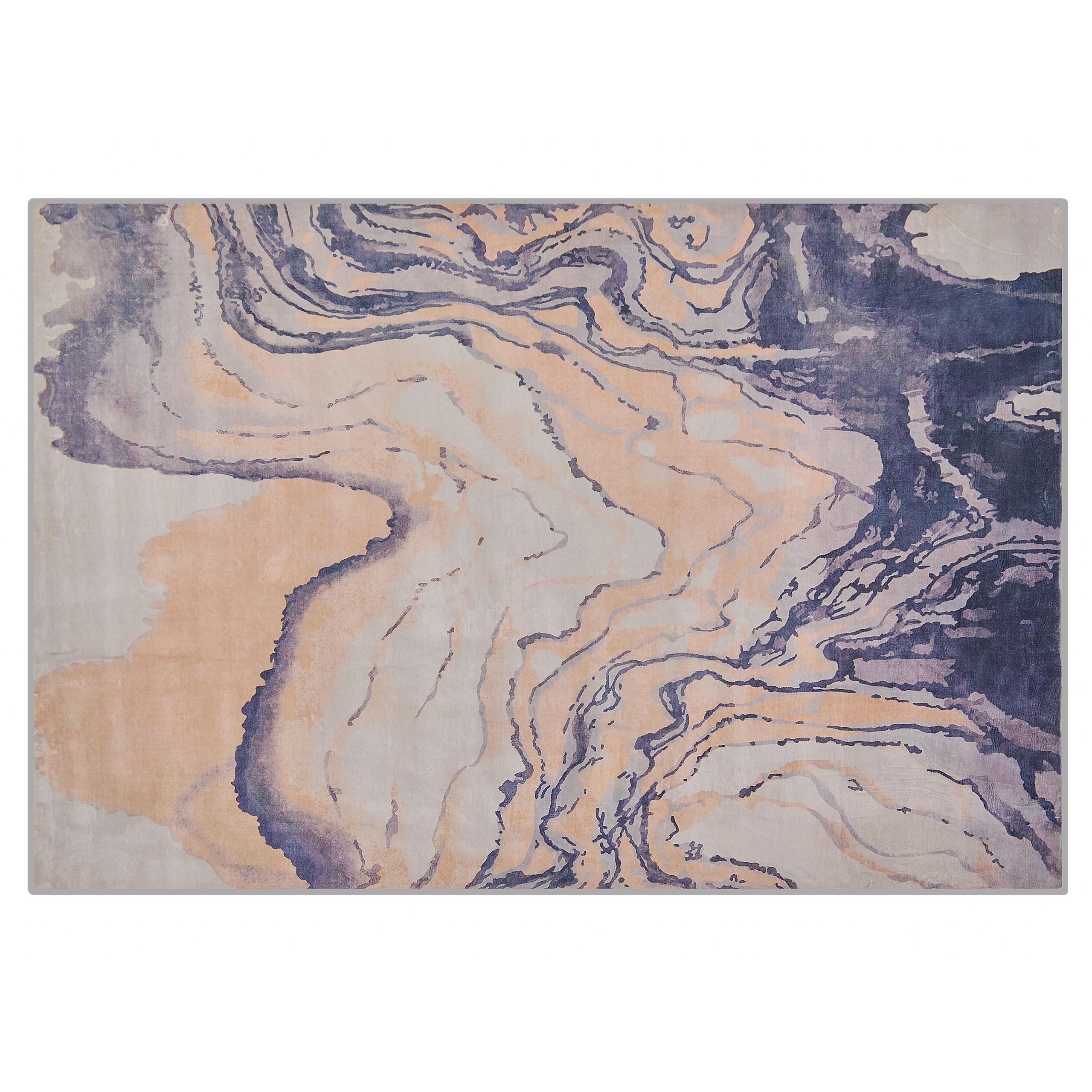 KURZFLOR-TEPPICH Gebze 230/160 cm - Multicolor, Kunststoff (160/230cm) - Beliani